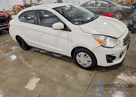 2019 Mitsubishi Mirage G4 Es z USA, uszkodzony, nr VIN ML32F3FJ1KHF15446